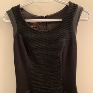 Danier Dress Knit & Leather Size 6
